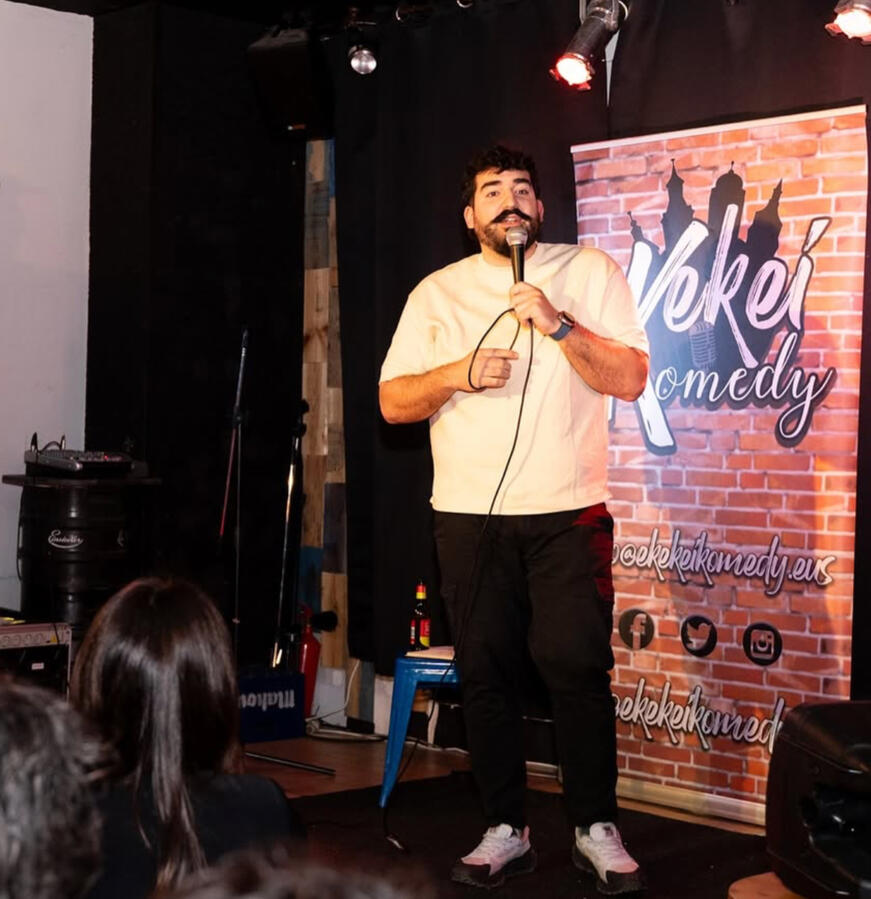 RDani Ekeikei Komedy RDani Martinez Comediante Vitoriano integrante de Ekeikei Komedy